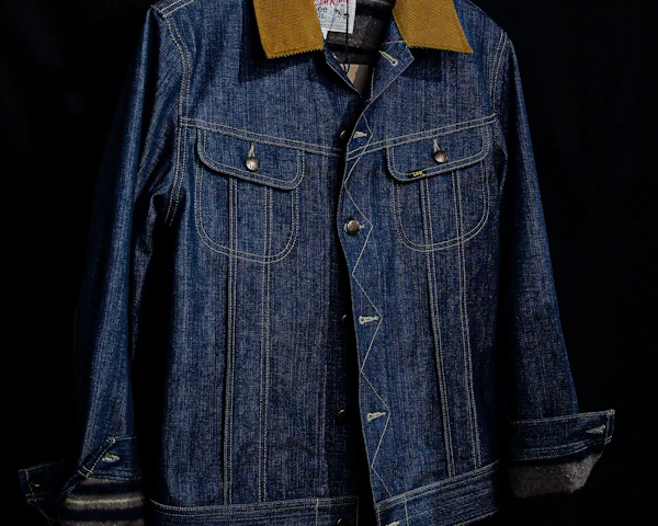Blue denim jacket